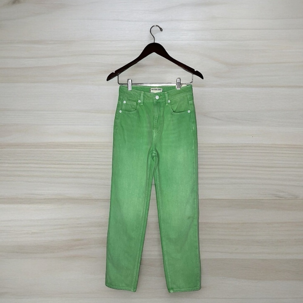 Free People We The Free The Pacifica High Rise Straight Leg Jean Size 25…